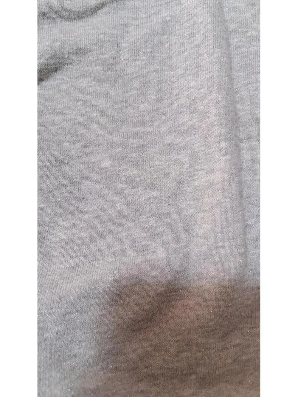 CARTERS GIRLS SIZE 3T‎ Grey Sweatshirt Glitter Long Sleeves